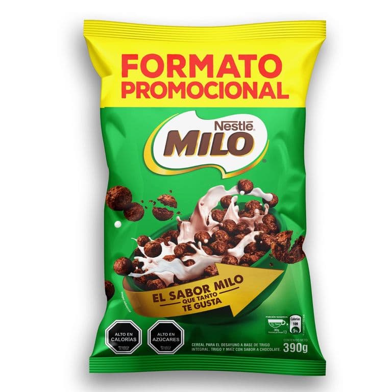 Cereal Milo Bolsa 390 g