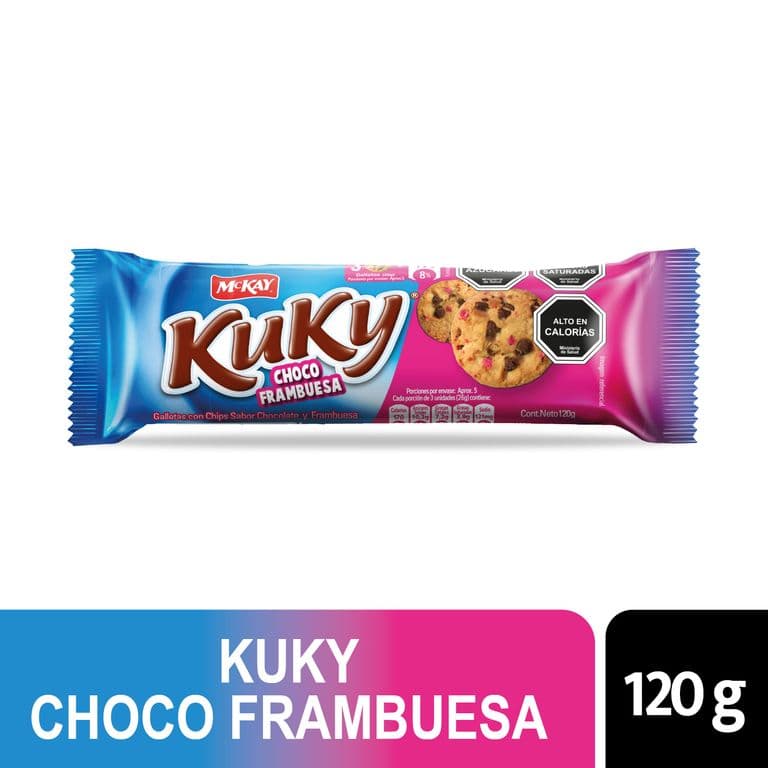 Galletas Kuky Frambuesa 120 g