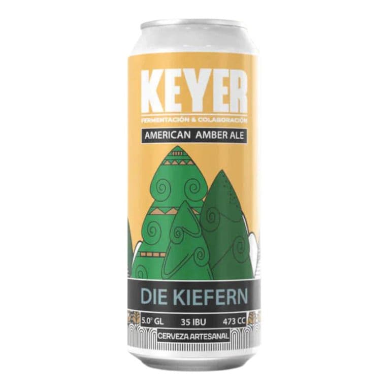 Cerveza Keyer Amber Ale 5.8° 473 cc