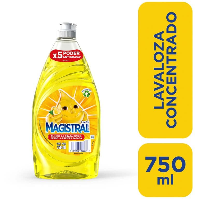 Lavalozas Magistral Concentrado Limón 750 ml