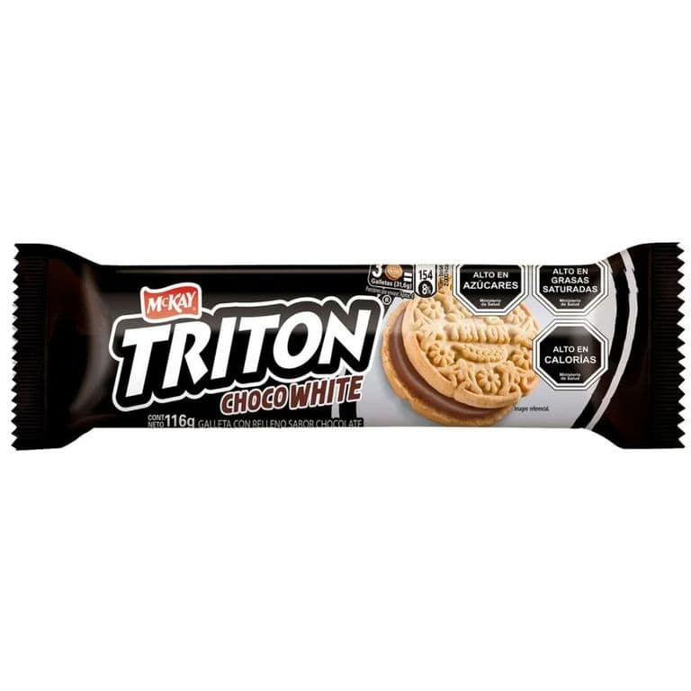 Galleta Triton Sabor Chocowhite 116 g