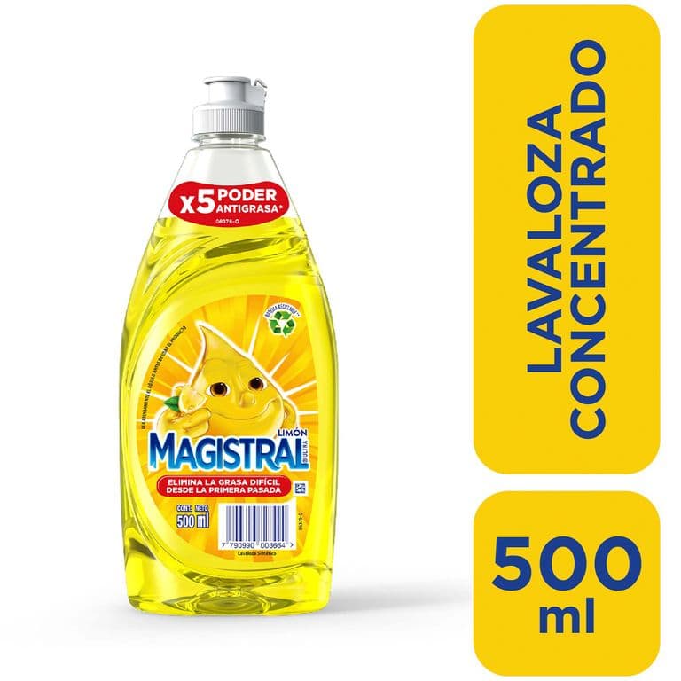 Lavalozas Magistral Concentrado Limón 500 ml