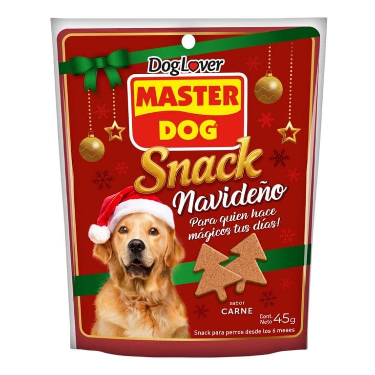 Snack Perro Master Dog Árbol Navidad 45 g