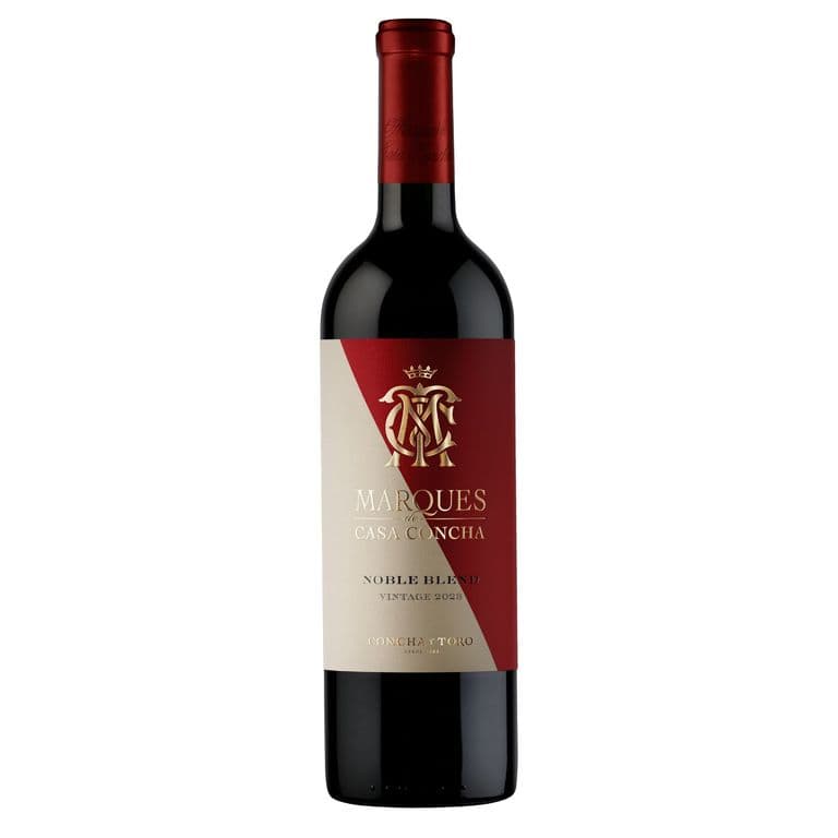 Vino Tinto Red Noble Blend Marques de Casa Concha 12° 750 ml