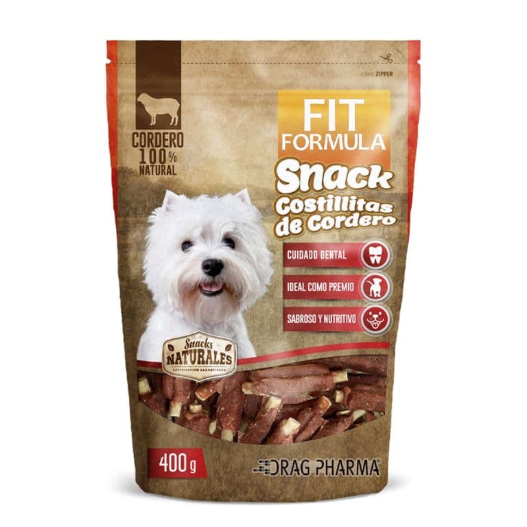 Snack Perro Fit Costillitas de Cordero 400 g