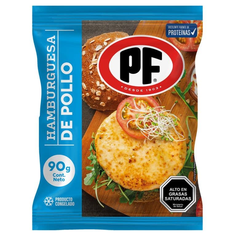 Hamburguesa PF Pollo 90 g