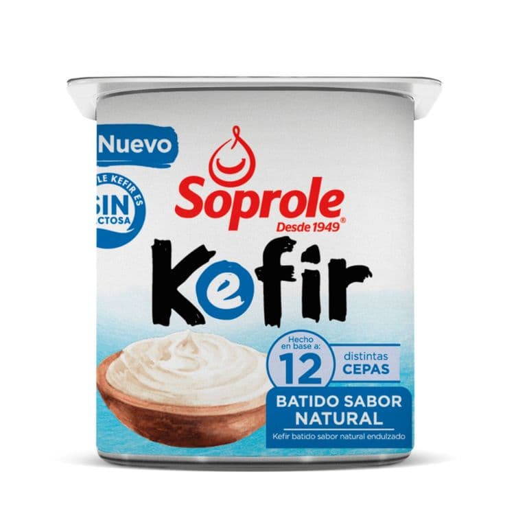 Yogurt Kéfir Soprole Batido Natural 120 g