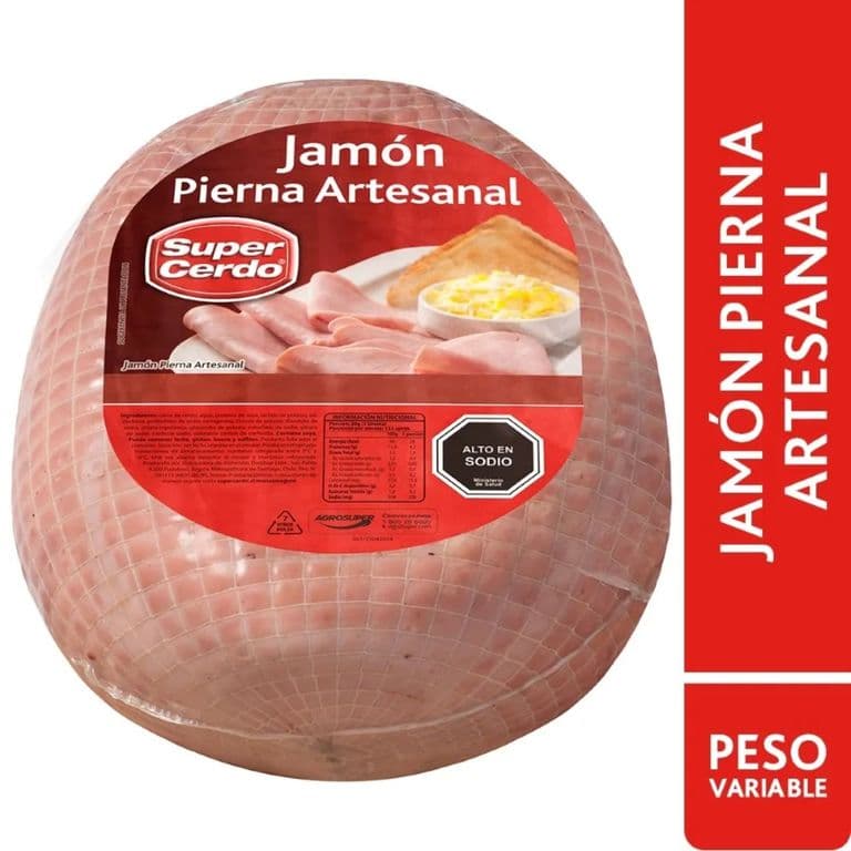 Jamón Pierna de Cerdo Artesanal Super Cerdo a Granel