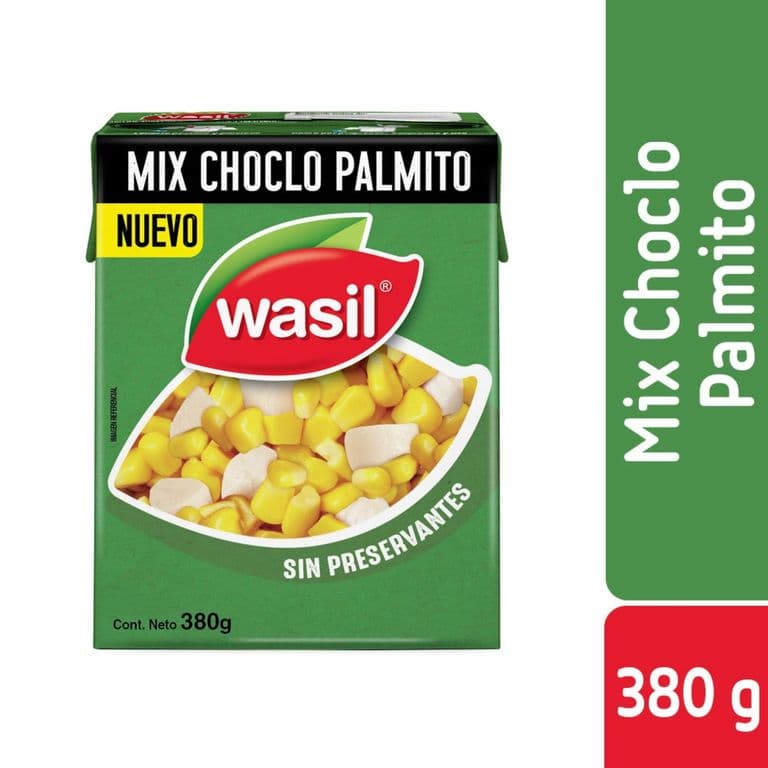 Mix Choclo Palmito Wasil 380 g