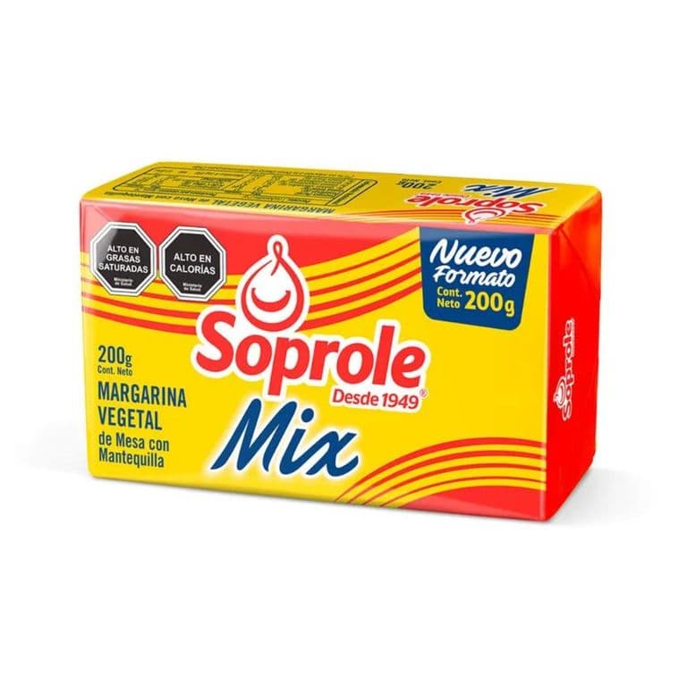 Margarina Mix con Mantequilla Soprole 200 g