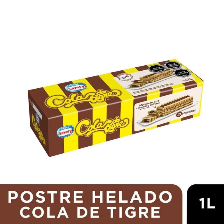 Helado Cola de Tigre 1 L