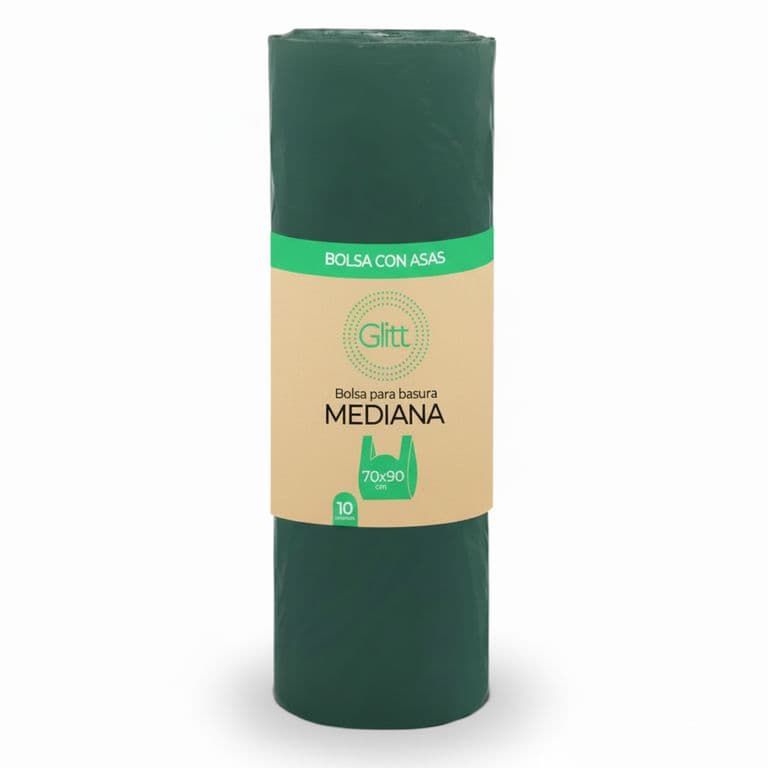 Bolsa de Basura Glitt Mediana Con Asas 70 x 90 cm