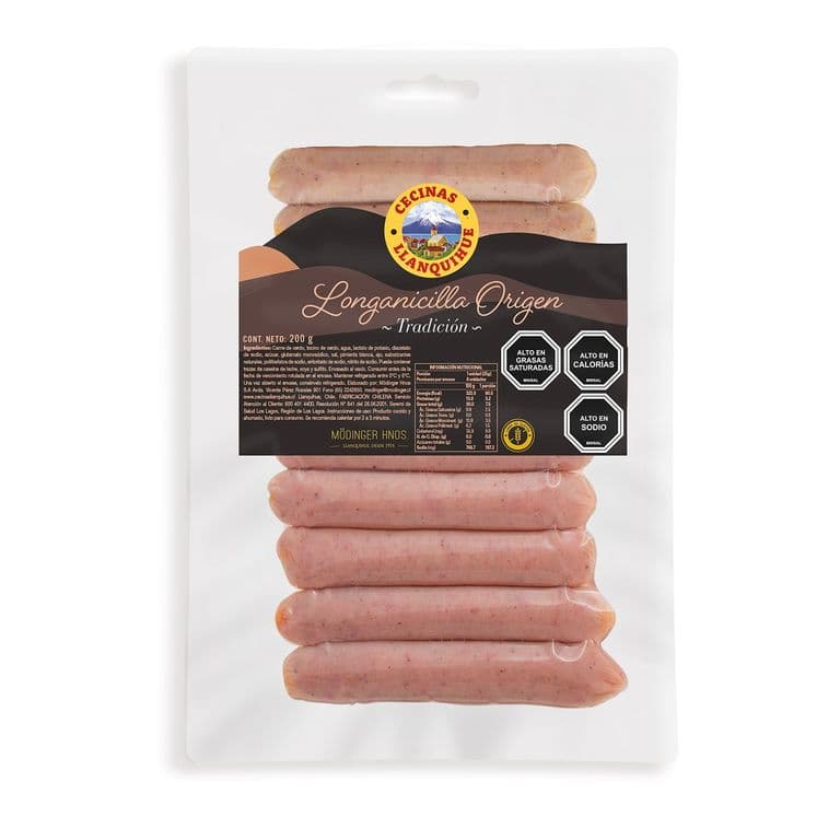 Longanicilla Origen Tradición Llanquihue 200 g