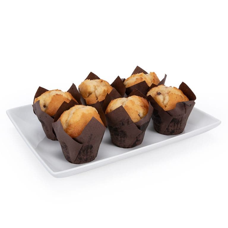 Pack Muffins Chips Chocolate 6 un