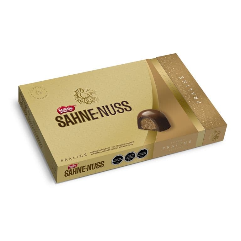 Bombones Chocolate Sahne Nuss Praliné 144 g