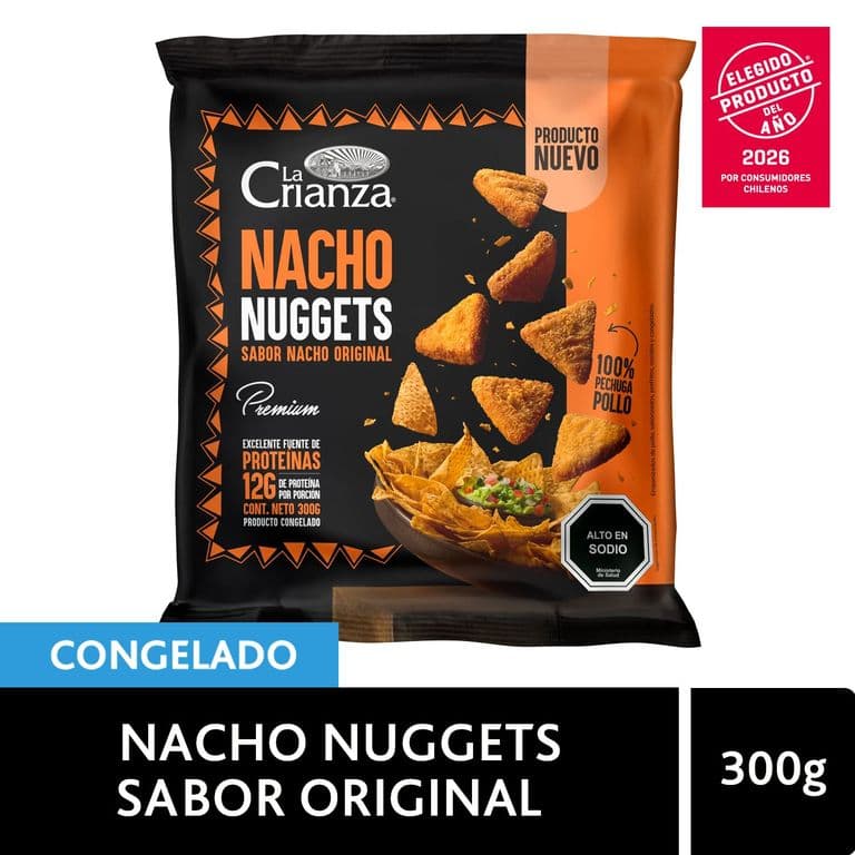 Nacho Nugget La Crianza Sabor Tradicional 300 g