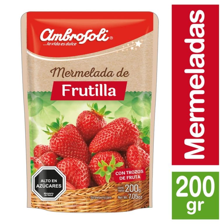 Mermelada de Frutilla Ambrosoli 200 g