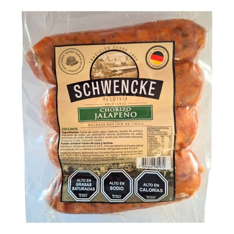 Chorizo Jalapeño Schwencke 250 g