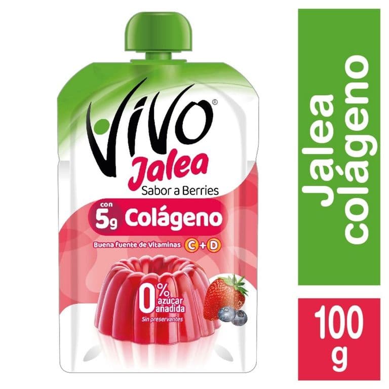 Jalea Vivo Colágeno Berries 100 g