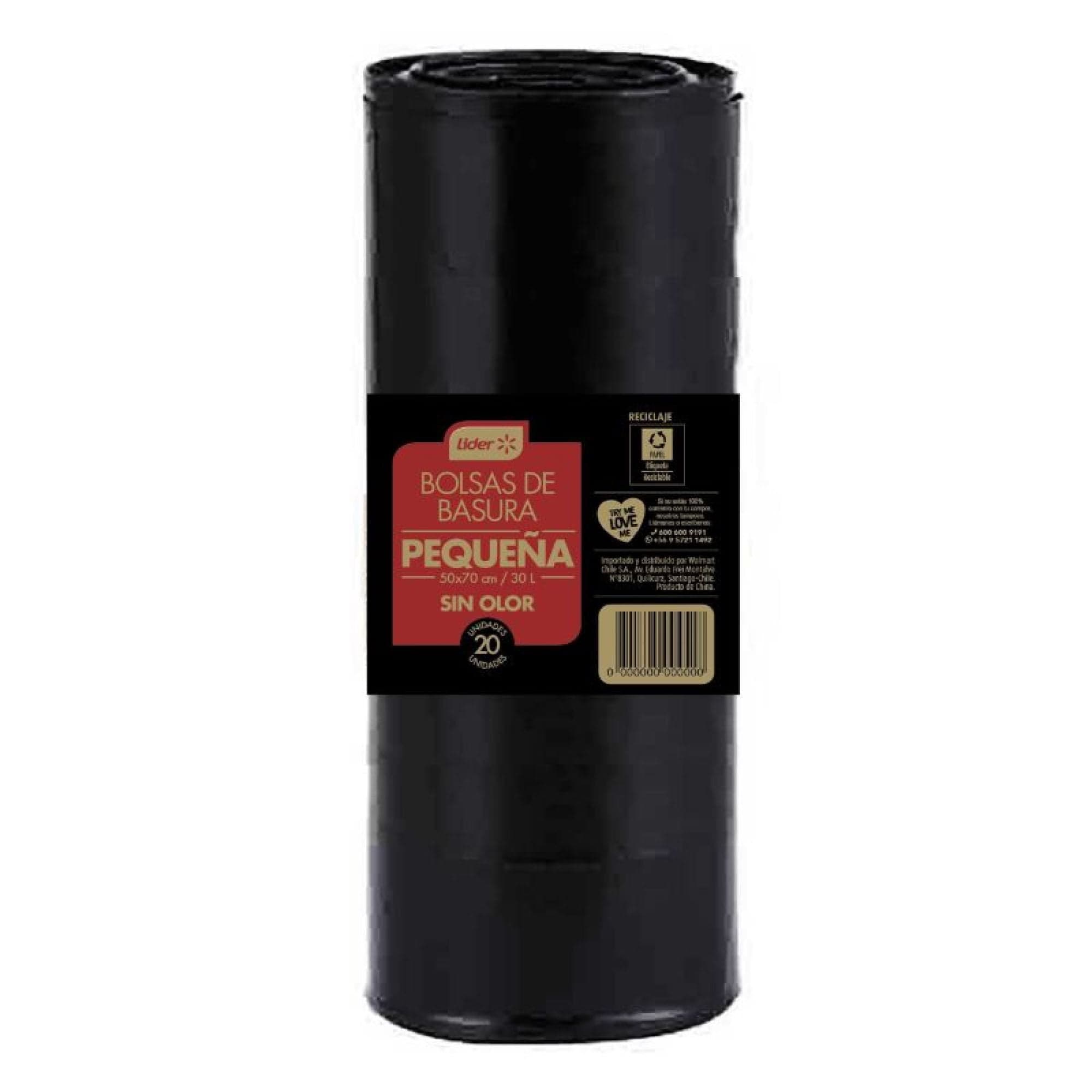 Bolsa de Basura Pequeña 50x70 cm, 20 Un