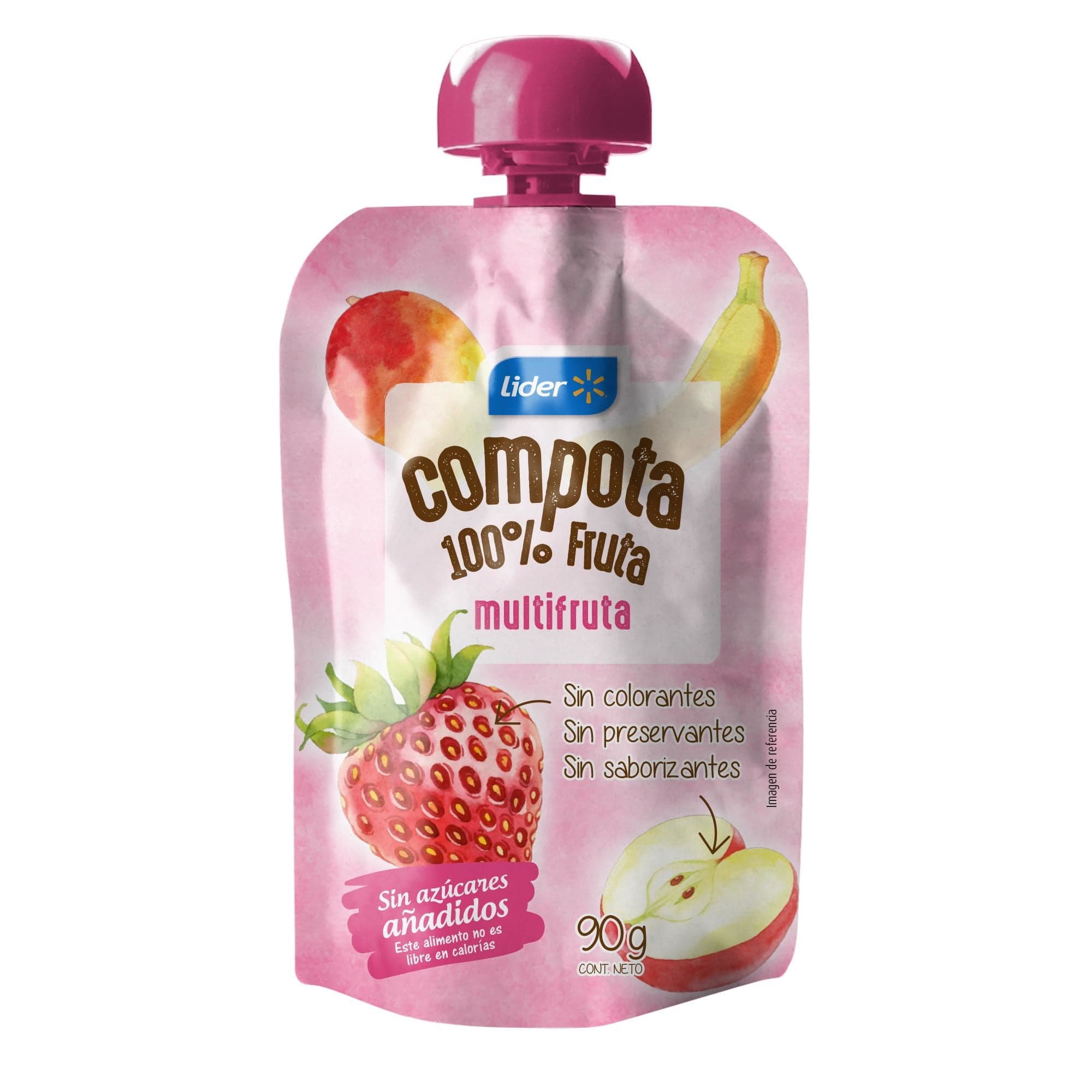 Compota 100% Multifruta, 90 g